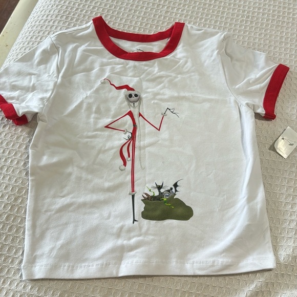 Disney Tim Burton’s NBC Cropped Tee - Picture 1 of 7